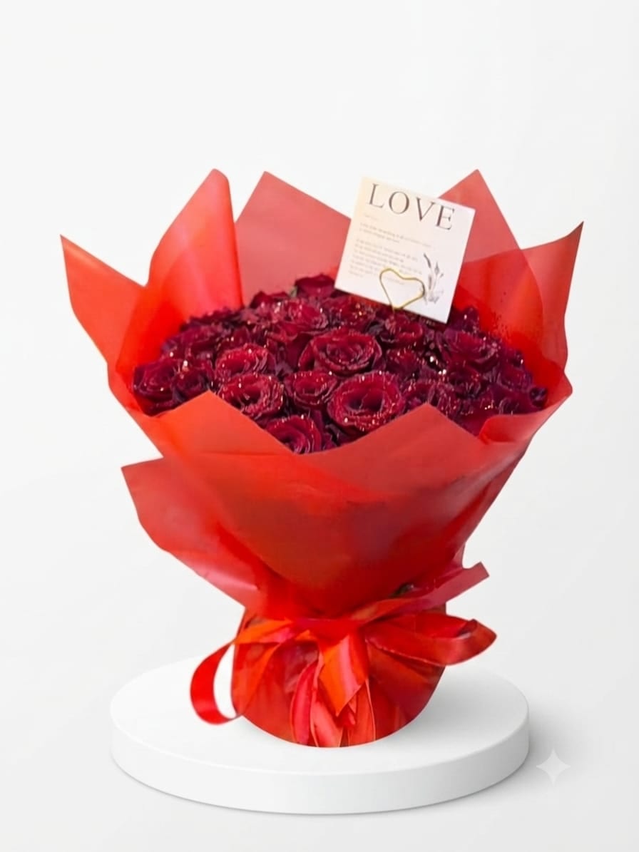 Red Rose LOVE Bouquet