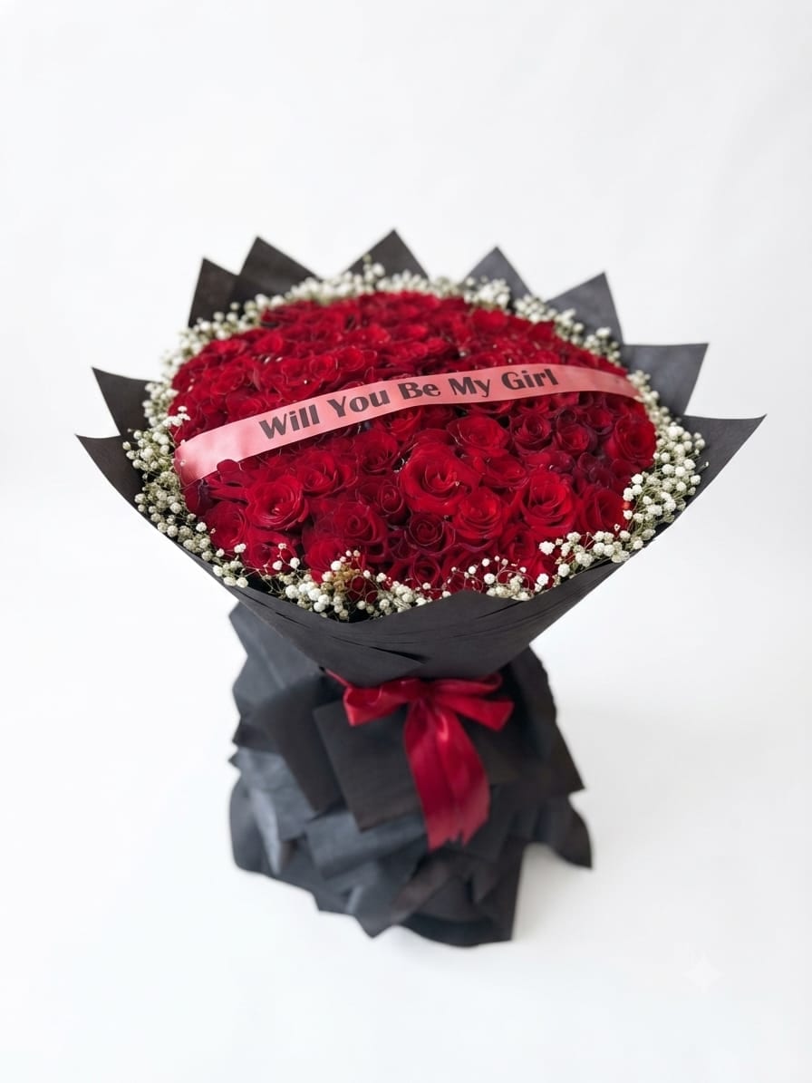 Will You Be My Girl Bouquet