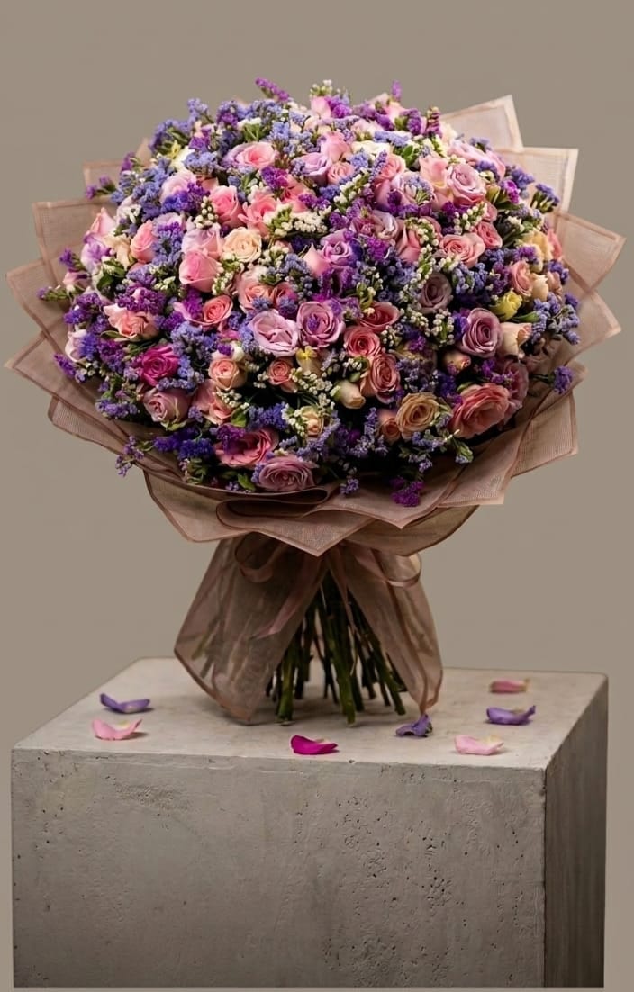 Pastel & Violet Dream Bouquet