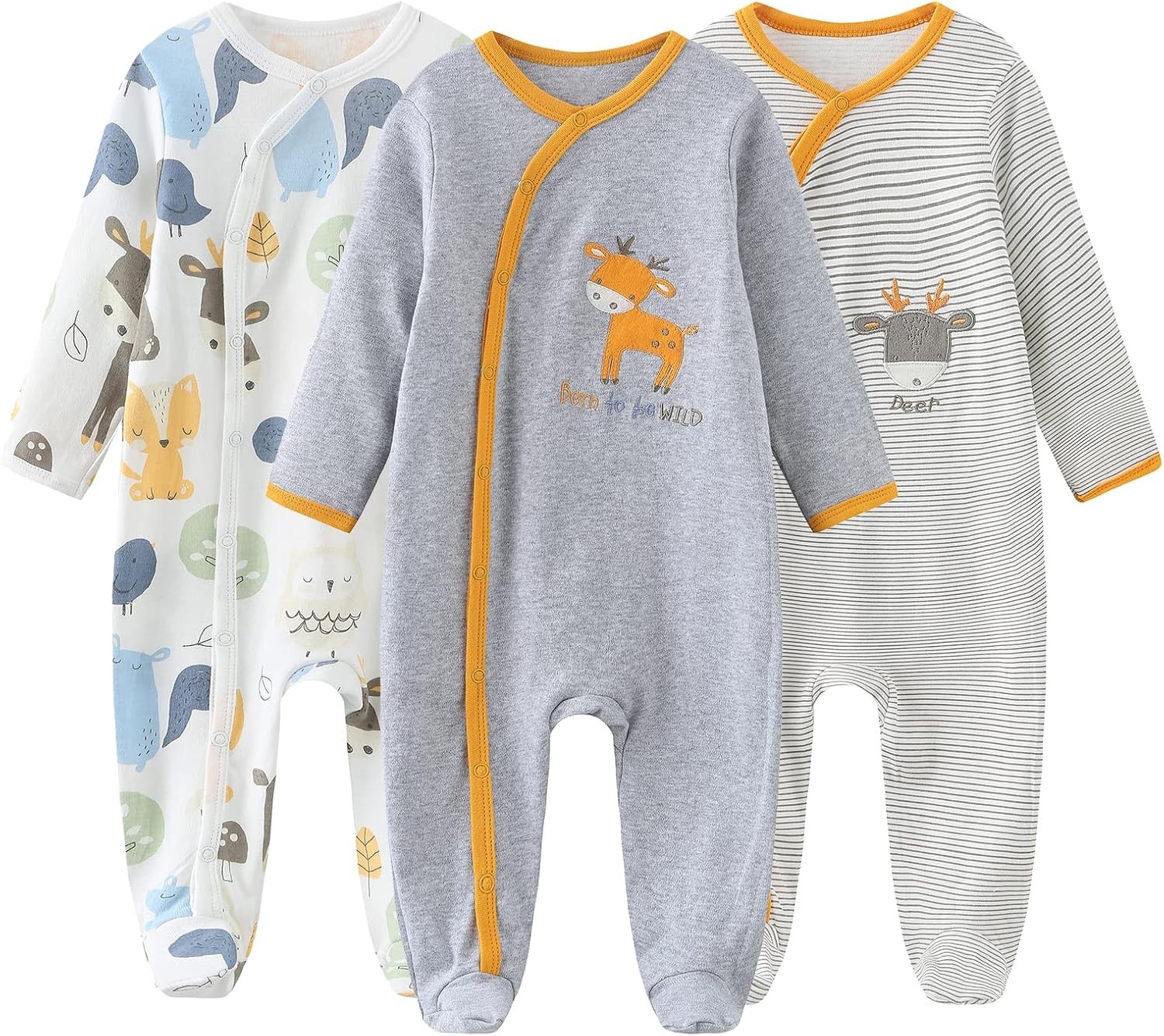Baby Romper 3-Piece Set