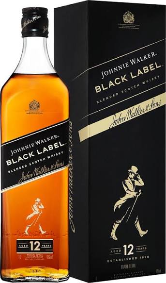 Johnnie Walker Black Label Whisky Gift Set