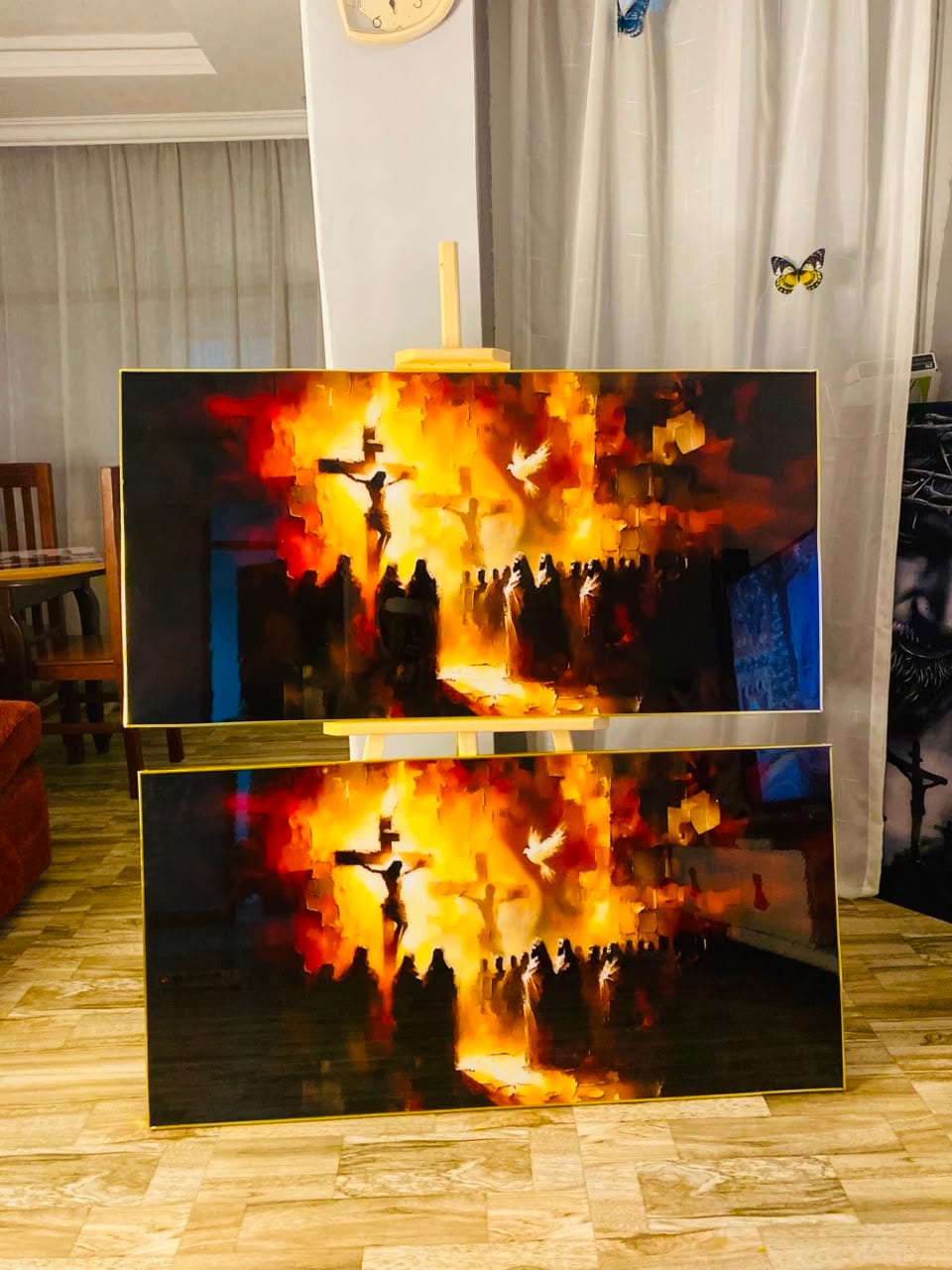 Calvary in Flames